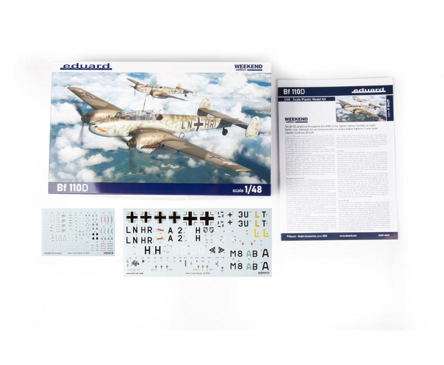 Eduard 1/48 Bf 110D , Weekend edition