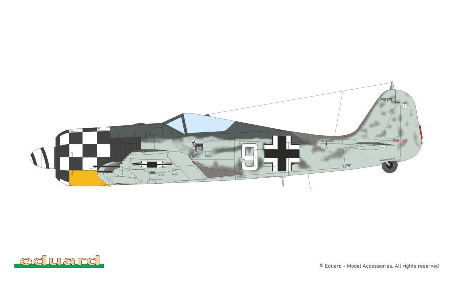 Eduard 1/48 Fw 190A-6  Profipack