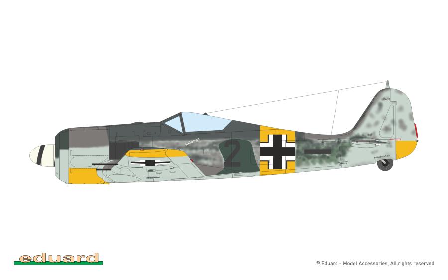 Eduard 1/48 Fw 190A-6  Profipack