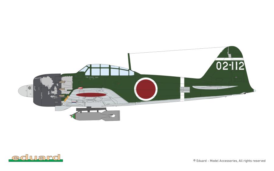Eduard 1/48 KAMIKAZE TOKKÔTAI IJN Special Attack Units DUAL COMBO