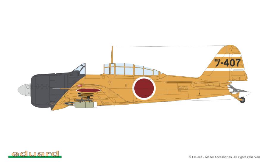 Eduard 1/48 KAMIKAZE TOKKÔTAI IJN Special Attack Units DUAL COMBO