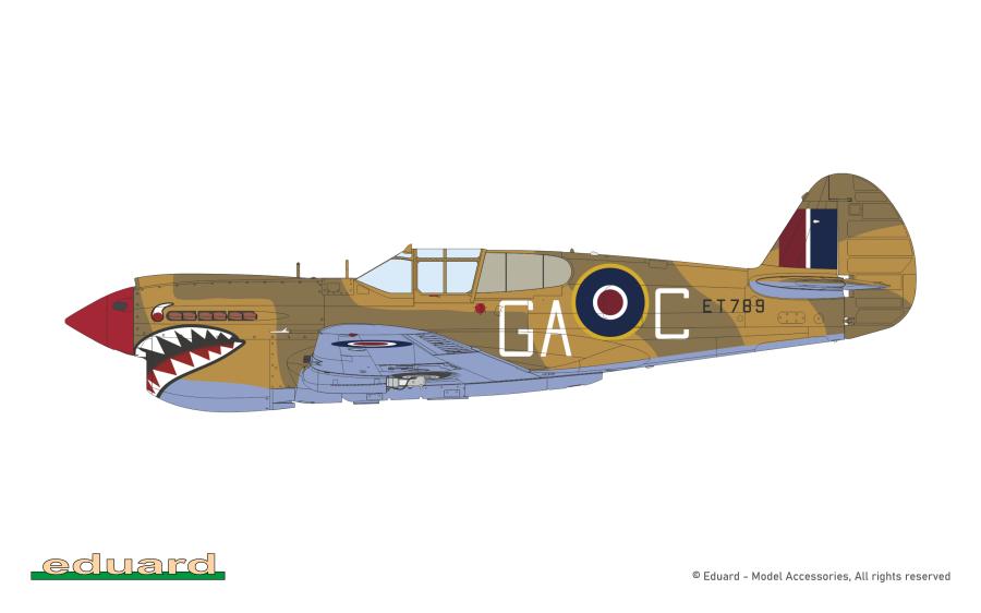 Eduard 1/48 Kittyhawk Dual Combo