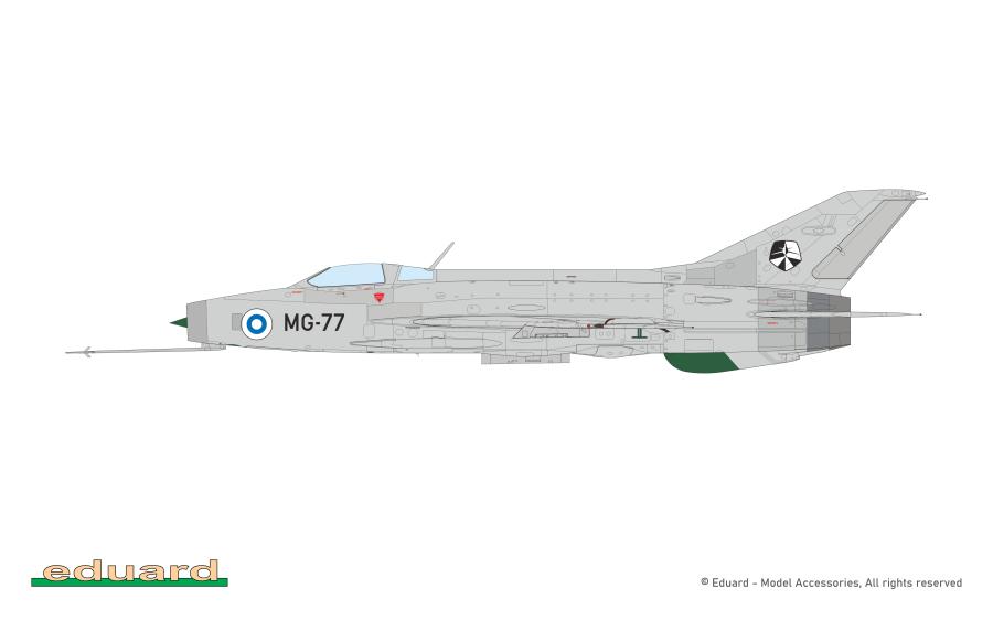 Eduard 1/48 MiG-21F-13 (Profipack edition)