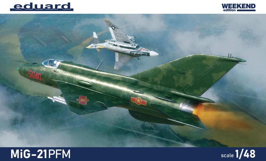 Eduard 1/48 MiG-21PFM, Weekend edition