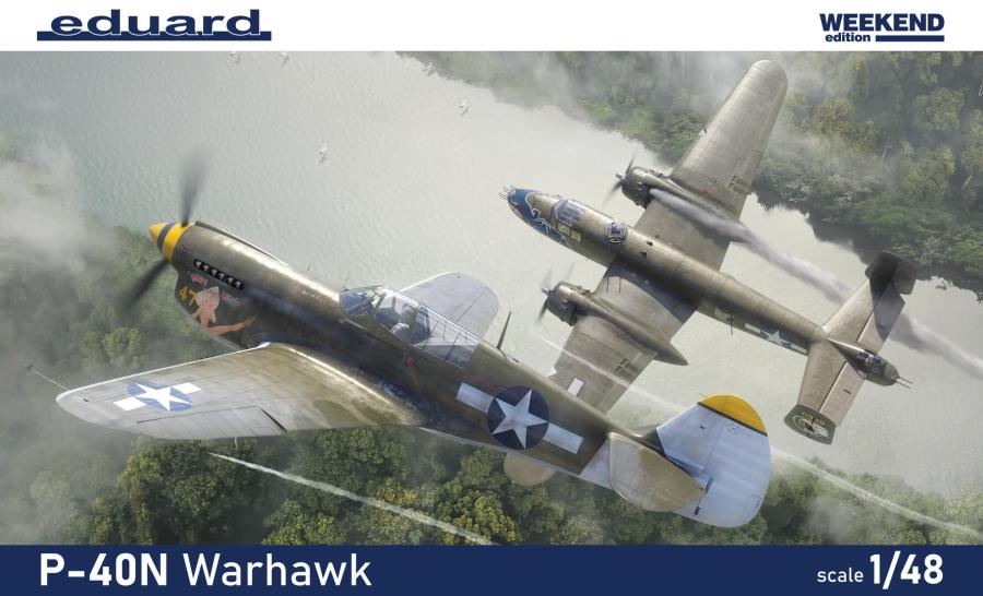 Eduard 1/48 P-40N Warhawk, Weekend edition