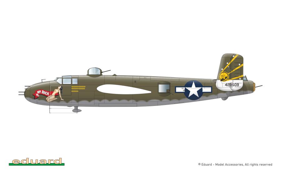 Eduard 1/48 Strafer / B-25J Mitchell