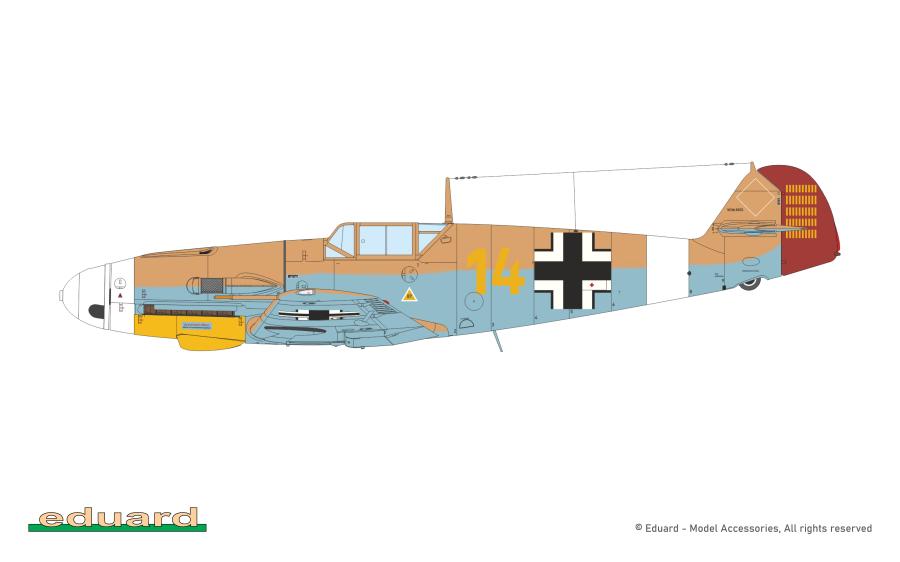 Eduard 1/72 Africa Dual Combo set