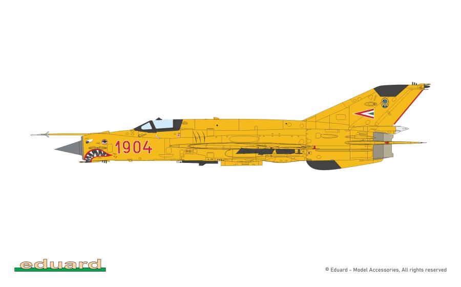 Eduard 1/72 MiG-21bis Dual Combo (Limited edition)