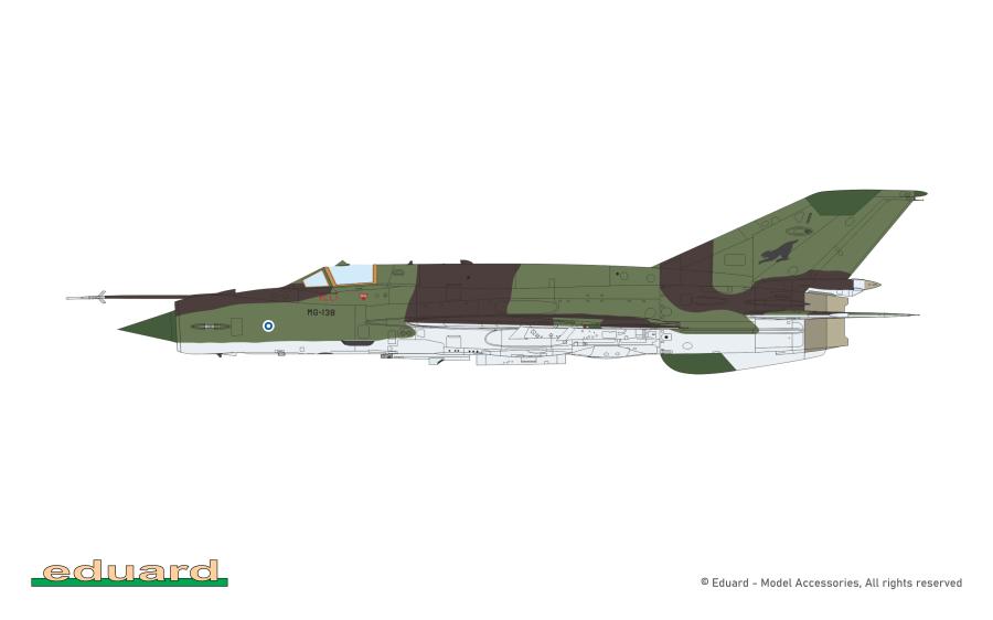 Eduard 1/72 MiG-21bis Profipack edition