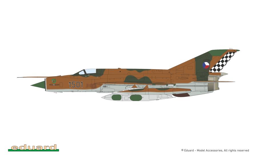 Eduard 1/72 MiG-21R, Profipack edition