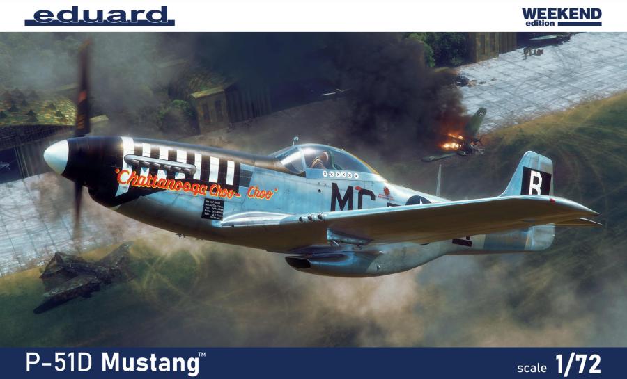 Eduard 1/72 P-51D Mustang (Weekend edition)