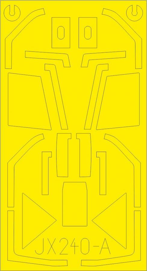 Eduard 1/32 Tface mask set for Revell Fw 190A-8/R2