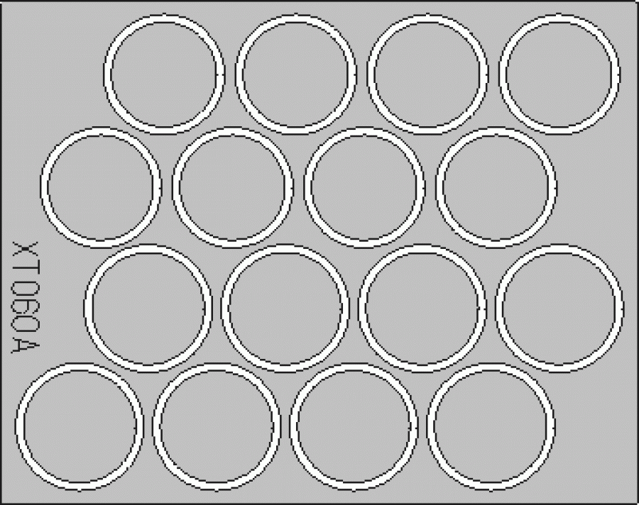 Eduard 1/35 King Tiger Wheel Mask set for Tamiya kit