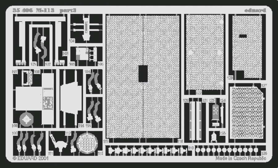 Eduard 1/35 M-113 Detail set for Tamiya kit #35040