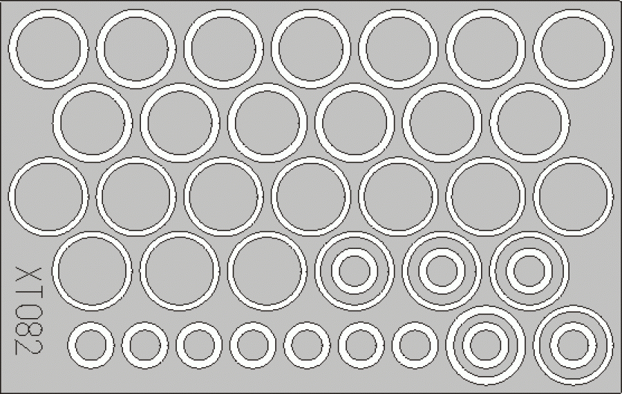 Eduard 1/35 Stug III wheel mask set for Tamiya kit Maskisetti