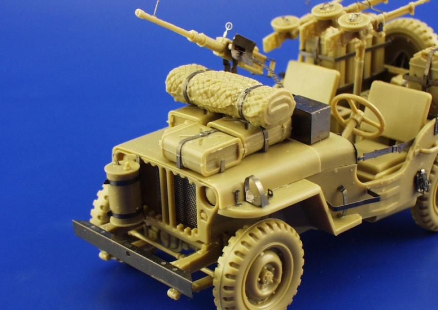 Eduard 1/35 Willys Jeep SAS Detail set for Tamiya kit