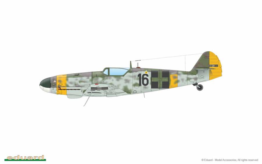 Eduard 1/48 Bf 109G-10 WNF/Diana, Weekend edition