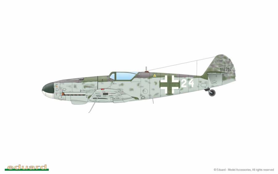 Eduard 1/48 Bf 109G-10 WNF/Diana, Weekend edition