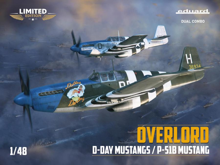Eduard 1/48 D-Day Mustangs dual combo set