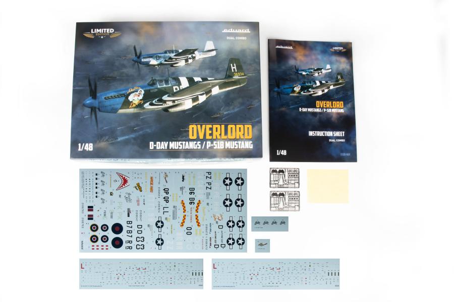 Eduard 1/48 D-Day Mustangs dual combo set