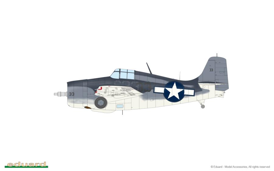 Eduard 1/48 FM-1 Wildcat, Profipack