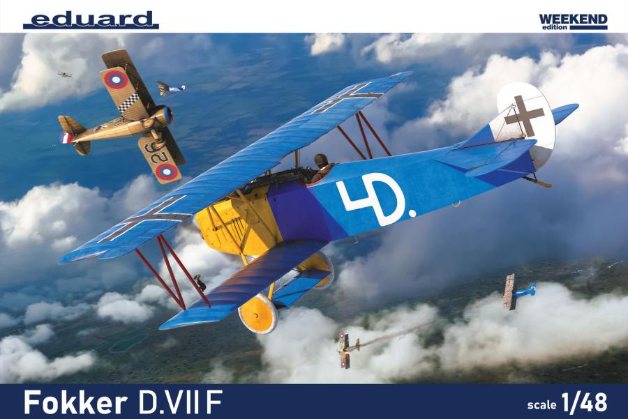 Eduard 1/48 Fokker D.VIIF Weekend edition