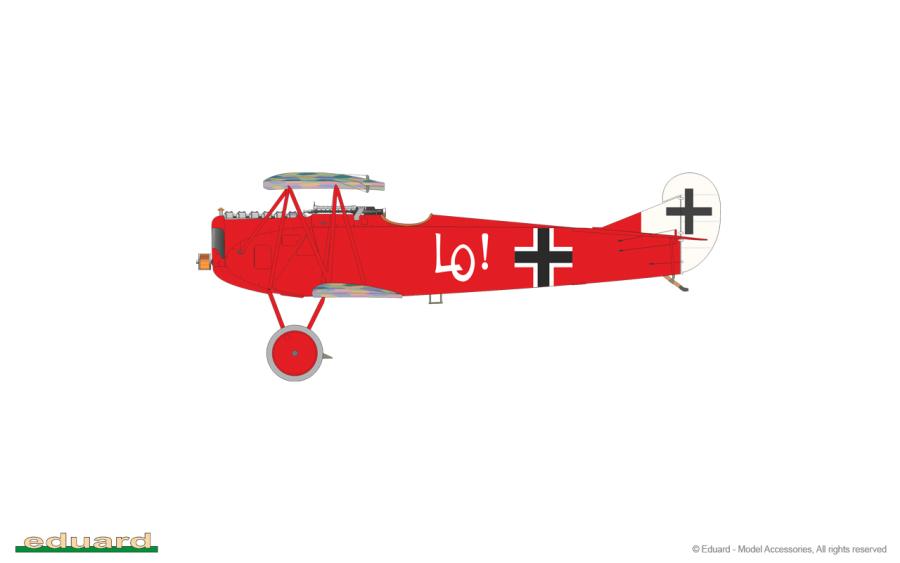 Eduard 1/48 Fokker D.VIIF Weekend edition