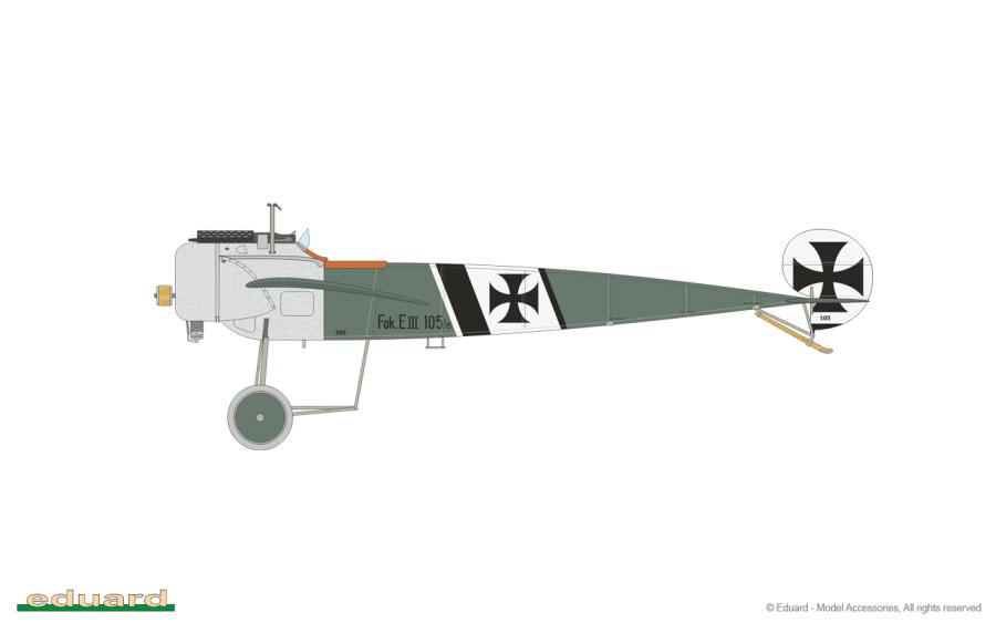Eduard 1/48 Fokker E.III  Weekend Edition
