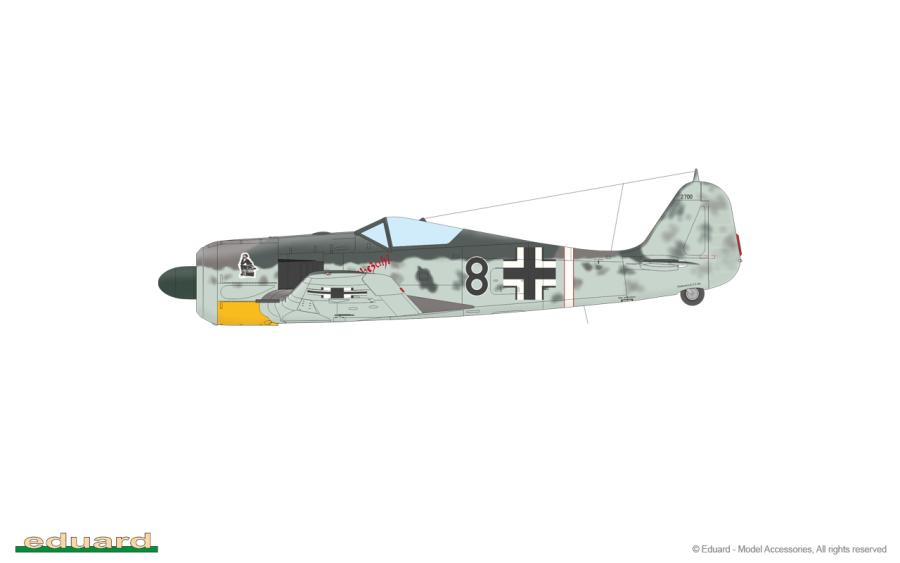 Eduard 1/48 Fw 190A-5 light fighter,  WEEKEND EDITION