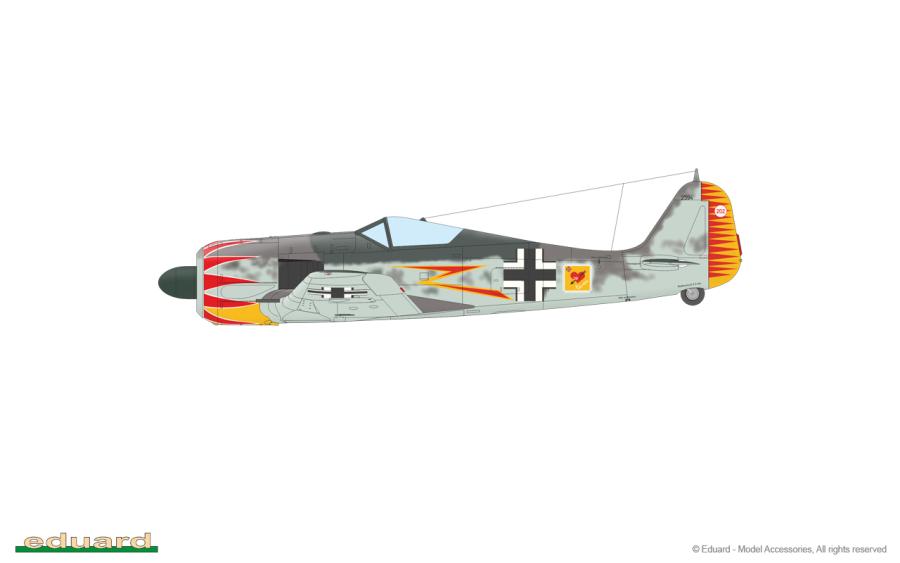 Eduard 1/48 Fw 190A-5 light fighter,  WEEKEND EDITION