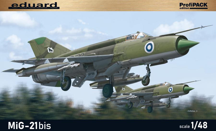 Eduard 1/48 MiG-21BIS Profipack (Suomi siirtokuvilla)