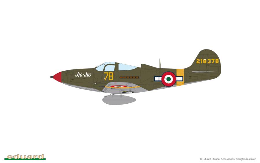 Eduard 1/48 P-39N Airacobra, Profipack
