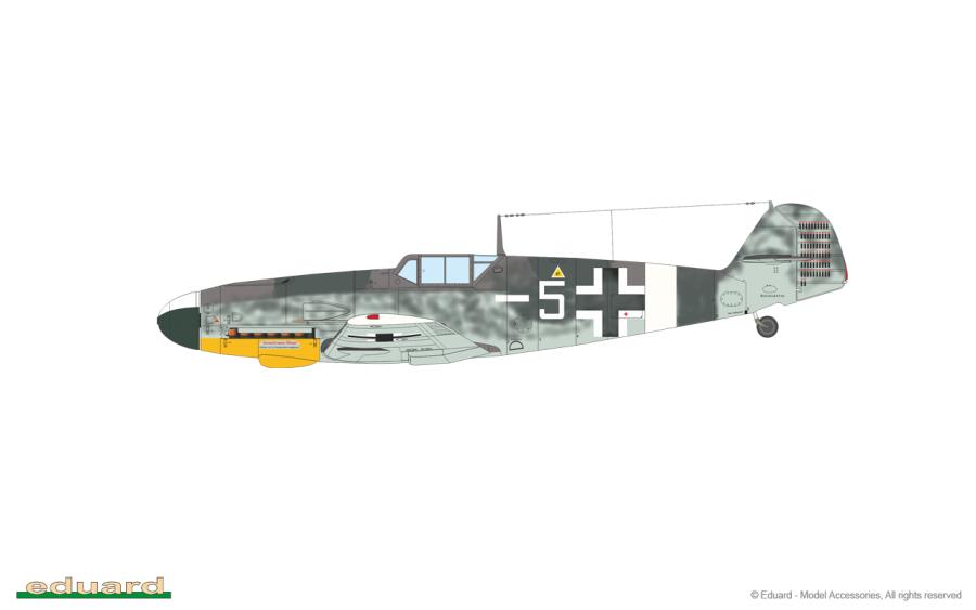 Eduard 1/72 Bf 109G-2, Profipack