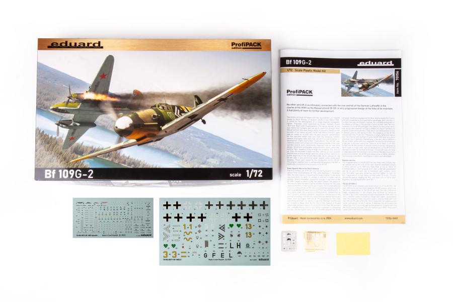 Eduard 1/72 Bf 109G-2, Profipack