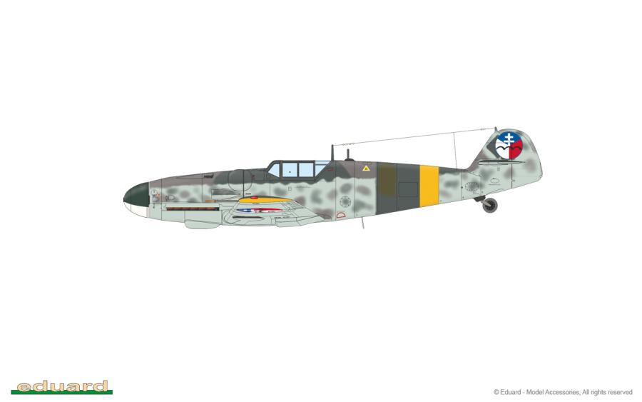 Eduard 1/72 Bf-109G-5 & G-6 GUSTAV pt.1 DUAL COMBO