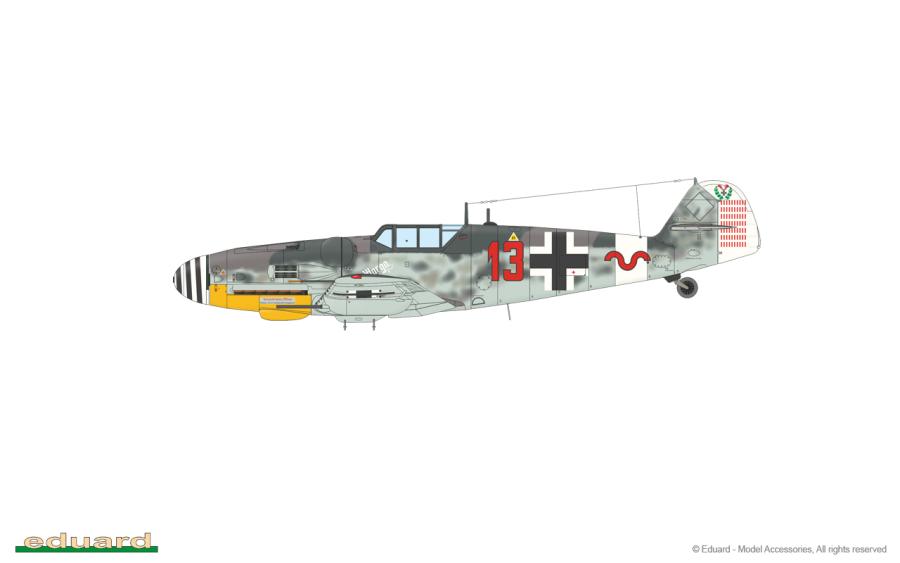 Eduard 1/72 Bf-109G-5 & G-6 GUSTAV pt.1 DUAL COMBO