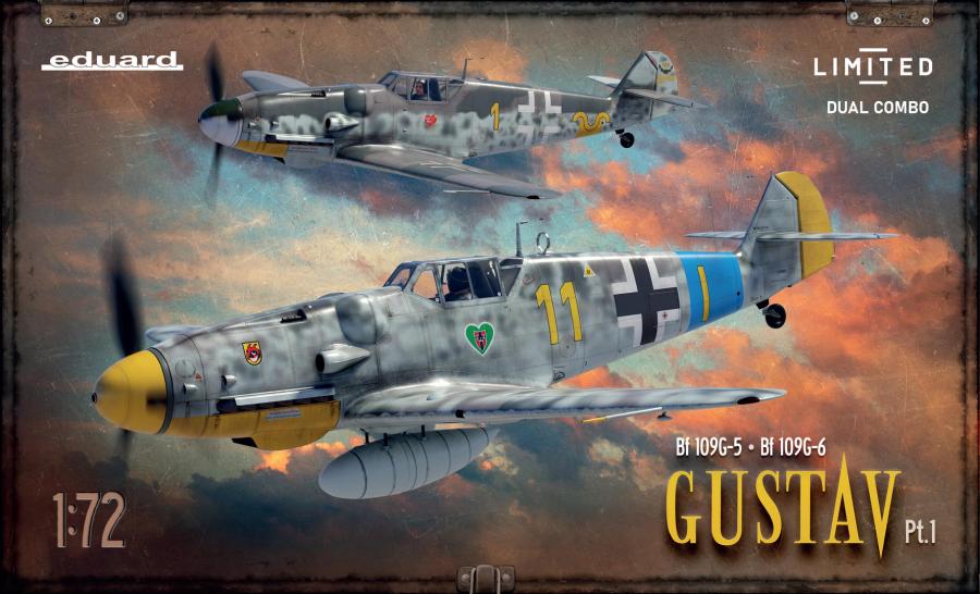 Eduard 1/72 Bf-109G-5 & G-6 GUSTAV pt.1 DUAL COMBO