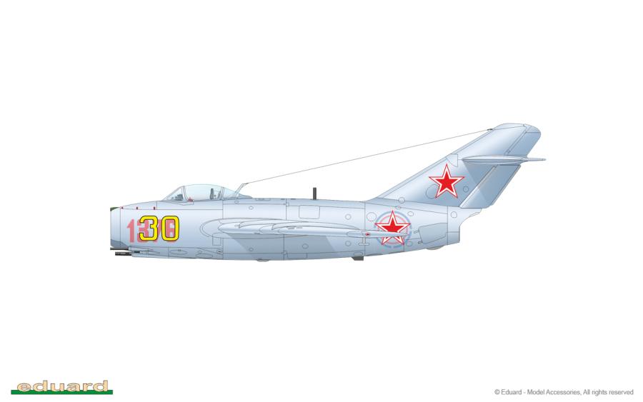 Eduard 1:72 MiG-15bis, Profipack