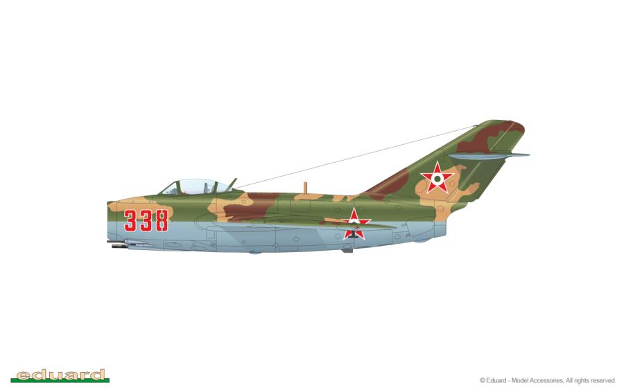 Eduard 1:72 MiG-15bis, Profipack