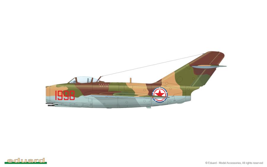 Eduard 1:72 MiG-15bis, Profipack
