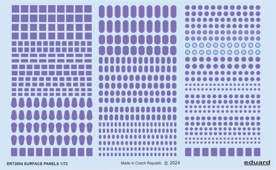 Eduard 1/72 Surface panels set