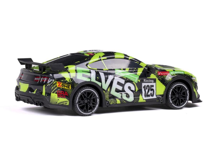 Elves R/C 1:18 2,4GHz w/light & Try Me, green
