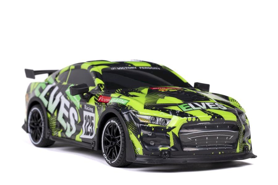 Elves R/C 1:18 2,4GHz w/light & Try Me, green