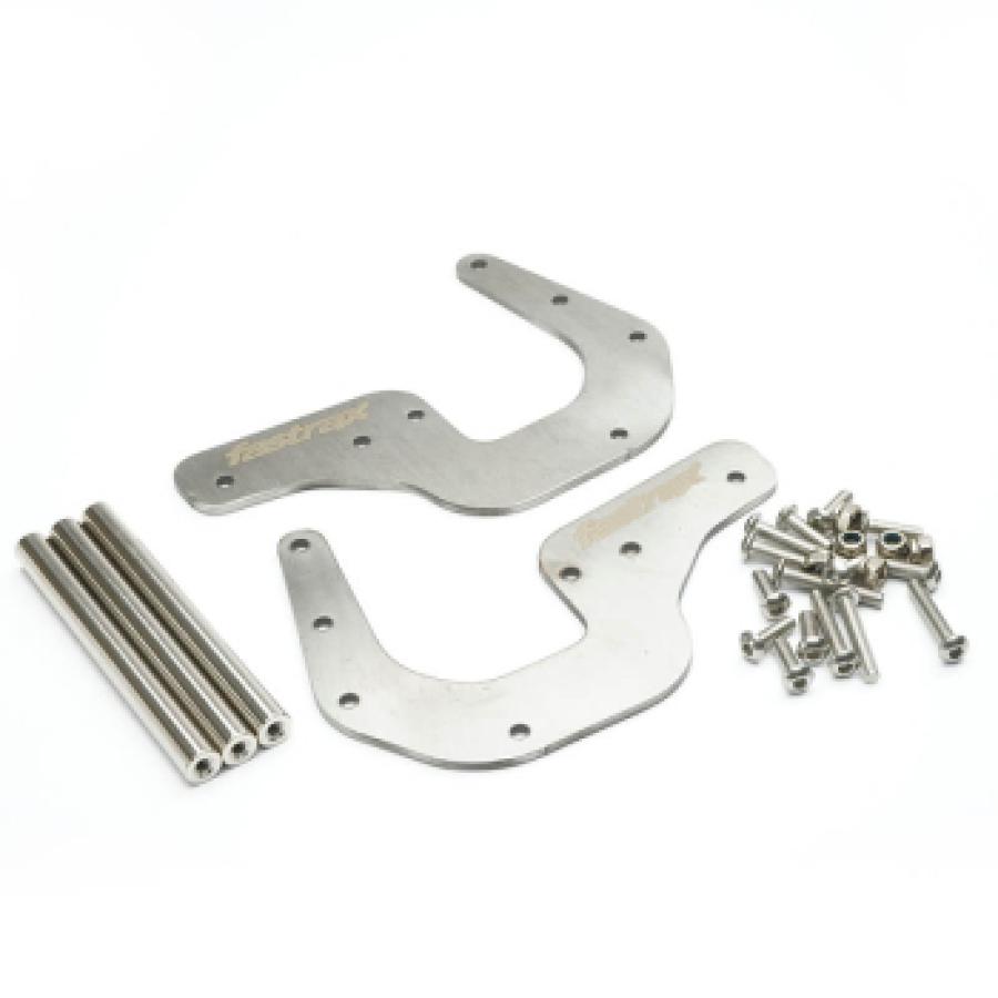 FASTRAX LMT SOLID AXLE MT STAINLESS STEEL FRONT BUMPER ARMOR