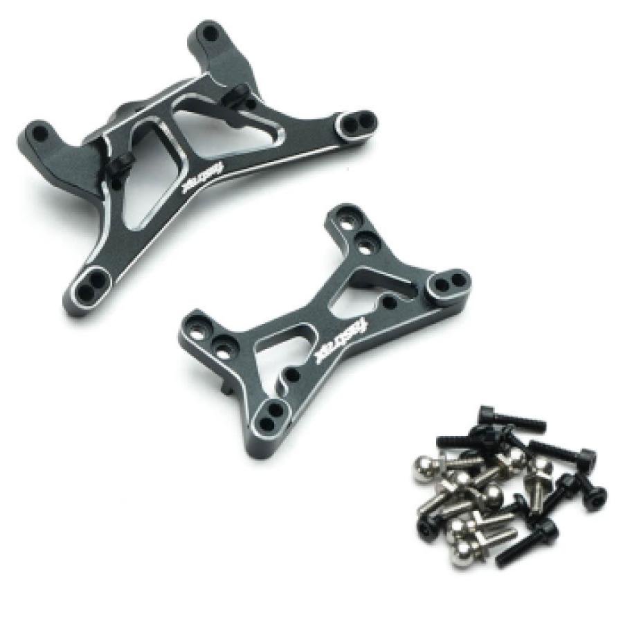 FASTRAX LOSI MICRO-B ALUMINIUM FRONT & REAR SHOCK TOWERS (2P