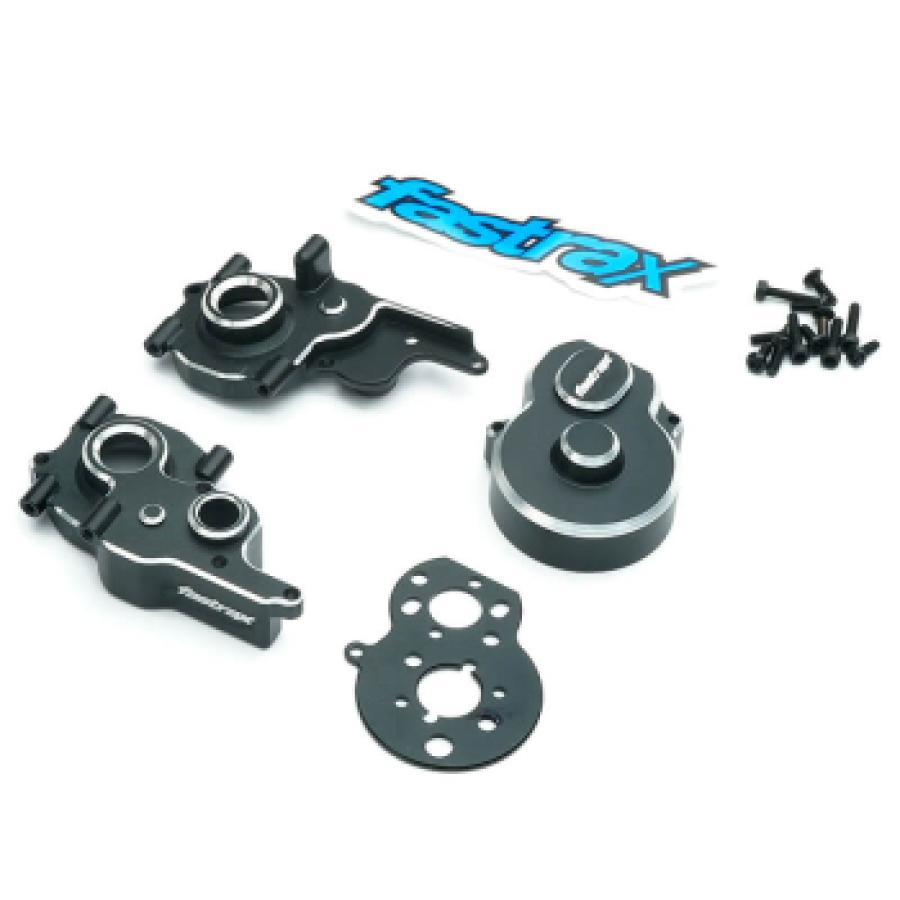 FASTRAX LOSI MICRO-B ALUMINIUM GEARBOX HOUSING & MOTOR MOUNT