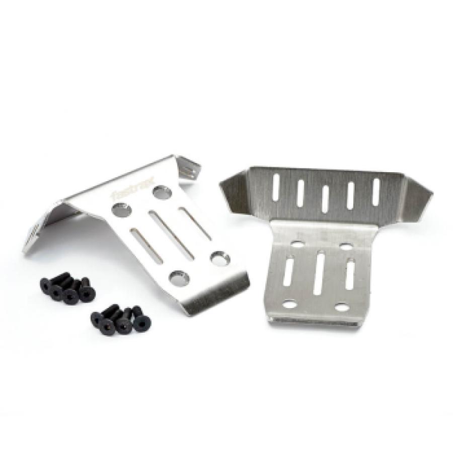 FASTRAX SLEDGE STAINLESS STEEL FRONT/REAR ARMOR SKID PLATE K