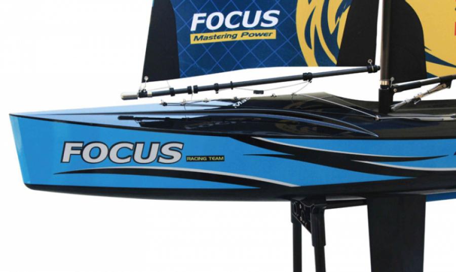 Focus V3 Sailboat 1-meter RTR Blue *