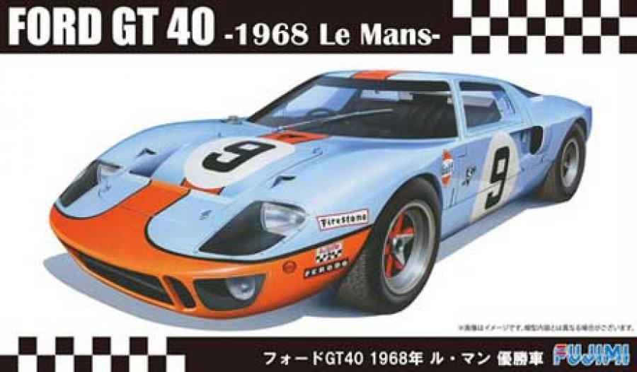 Fujimi 1/24 Ford GT40 Le Mans Winner 1968