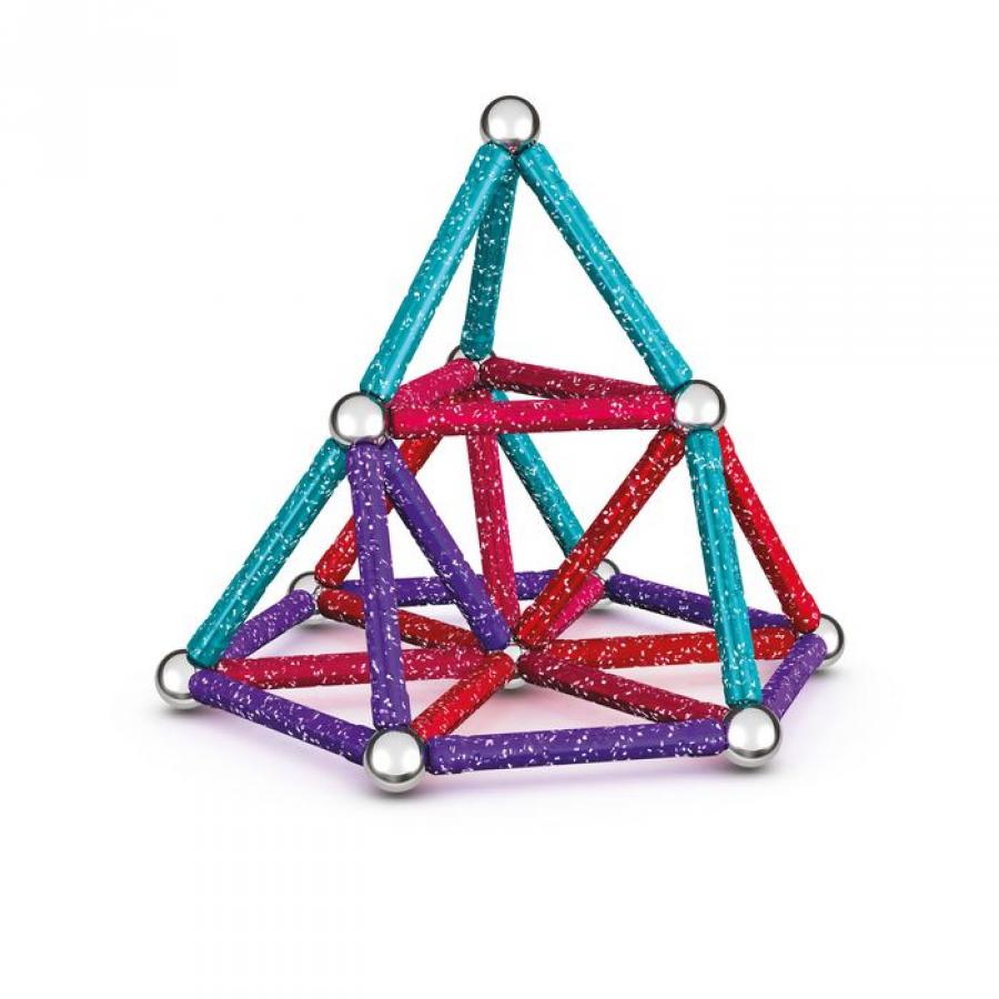 Geomag Glitter Recycled 60 Pcs